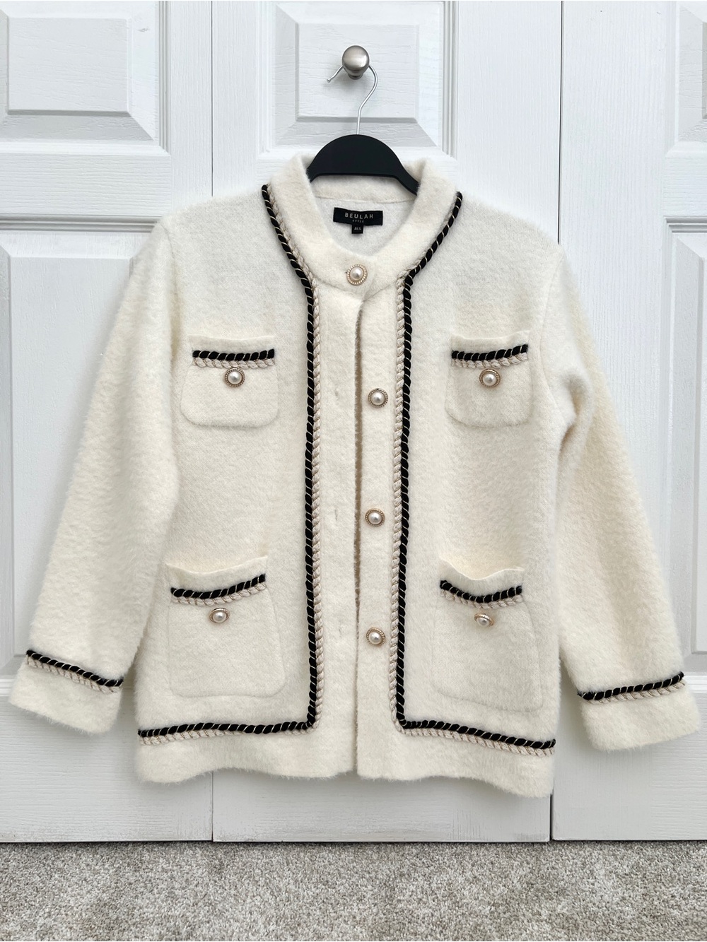 Soft Jacket with Black Trim